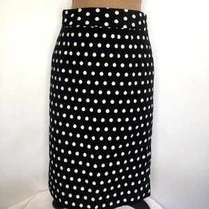 Banana Republic Dot Pencil Skirt 4